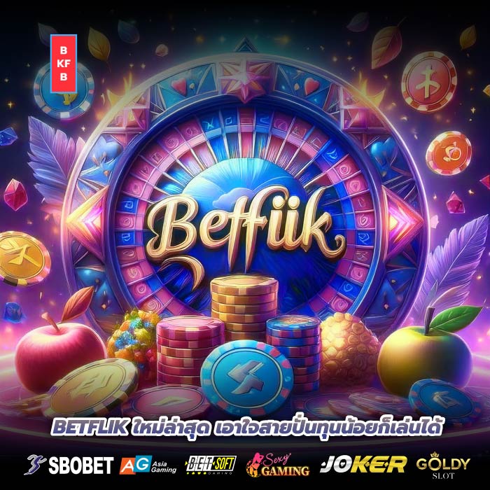 BETFLIK ใหม่ล่าสุด เอาใจสายปั่นทุนน้อยก็เล่นได้